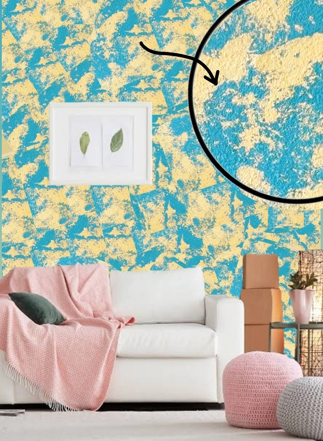 Izojel Organik Ipek Sıva - IZO-030 - 6 Mt2 - Dekoratif Yalıtım Sıvası - Ses & Isı & Nem Yalıtımı