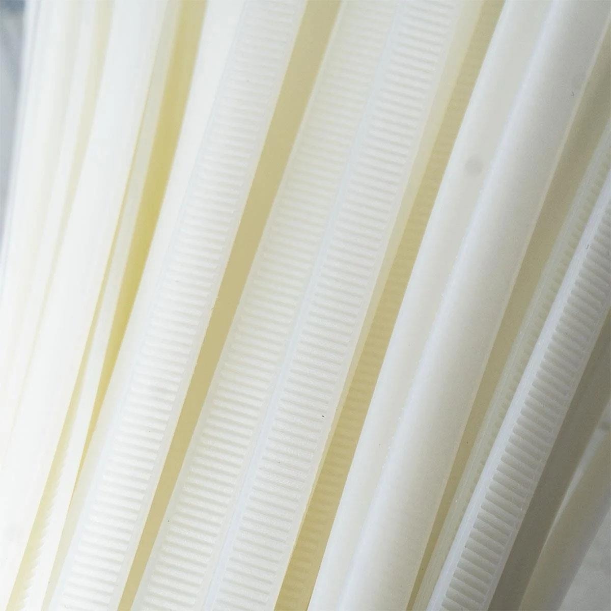 505351 Plastik Kablo Bağı Cırt Kelepçe 2.5X150 mm Beyaz (100 Adet)