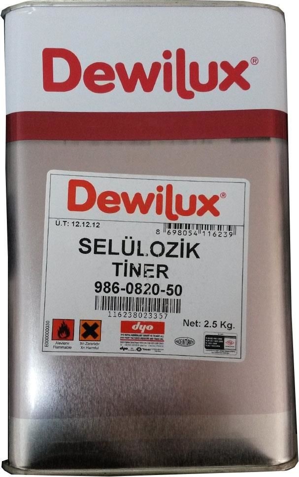 Dewilüx Selülozik Tiner 2,5 kg