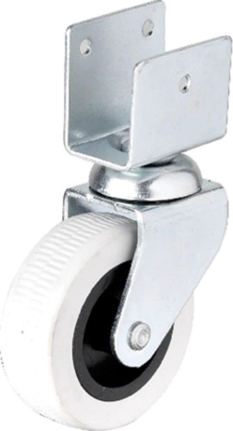 Hts 324 - 50X20 mm Gri Kısa U Tablalı Teker 4 Adet