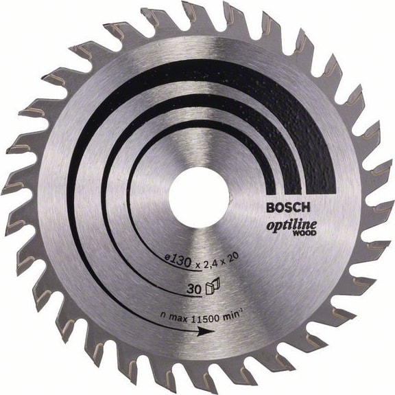 BOSCH Optiline Wood 130 x 20/16 Mm 30 Diş 2608640583