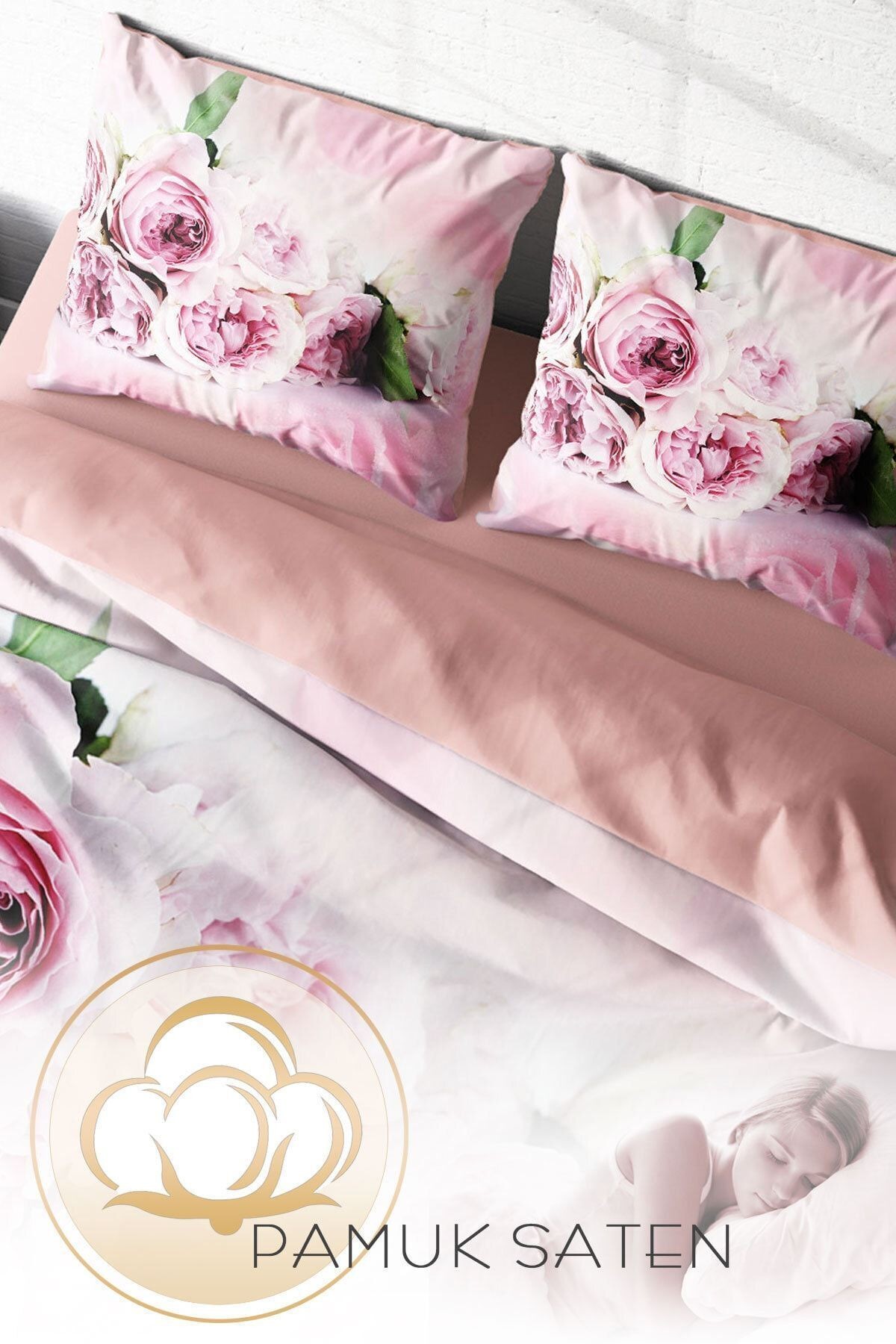 Softrose 3d Dijital Baskılı Çift Kişilik Nevresim Takımı