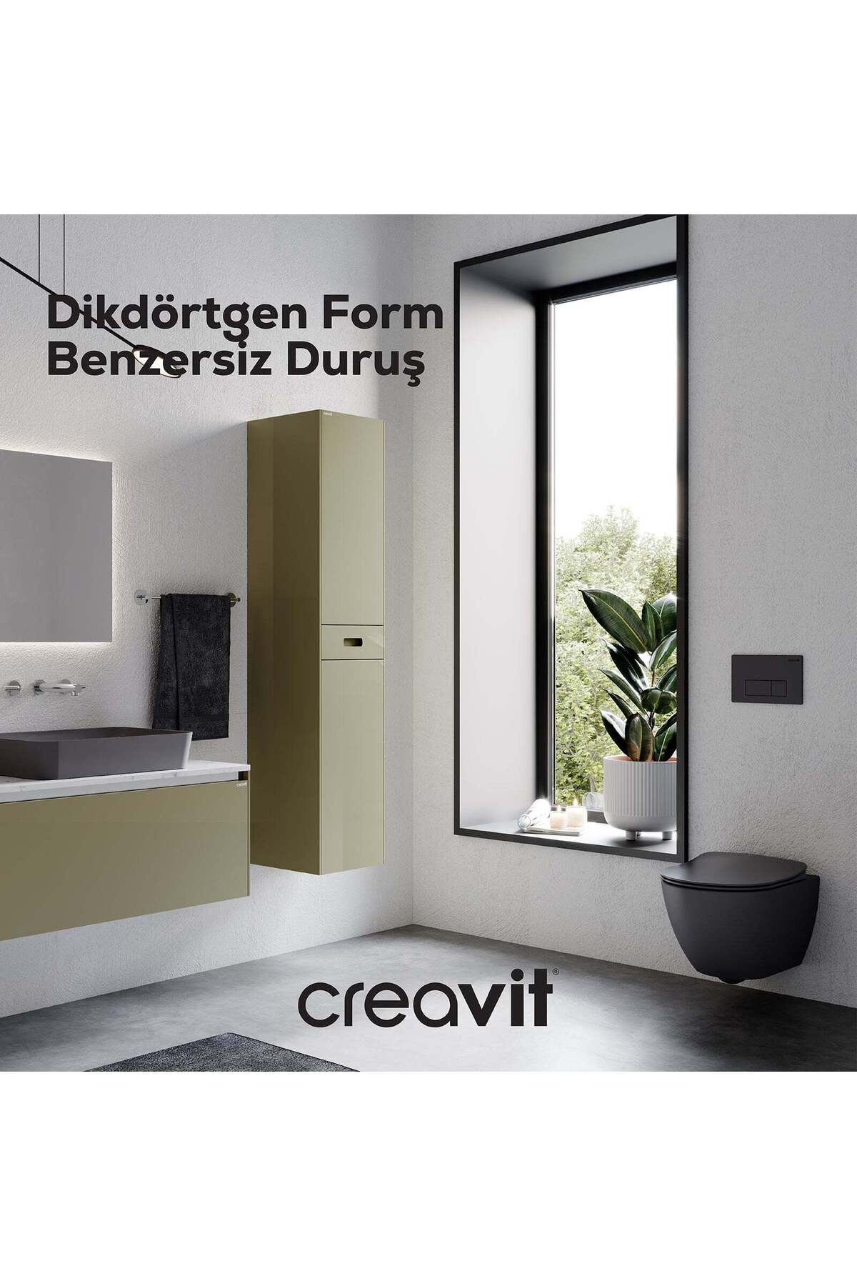 Arc Mat Gri Boyalı Kumanda Paneli