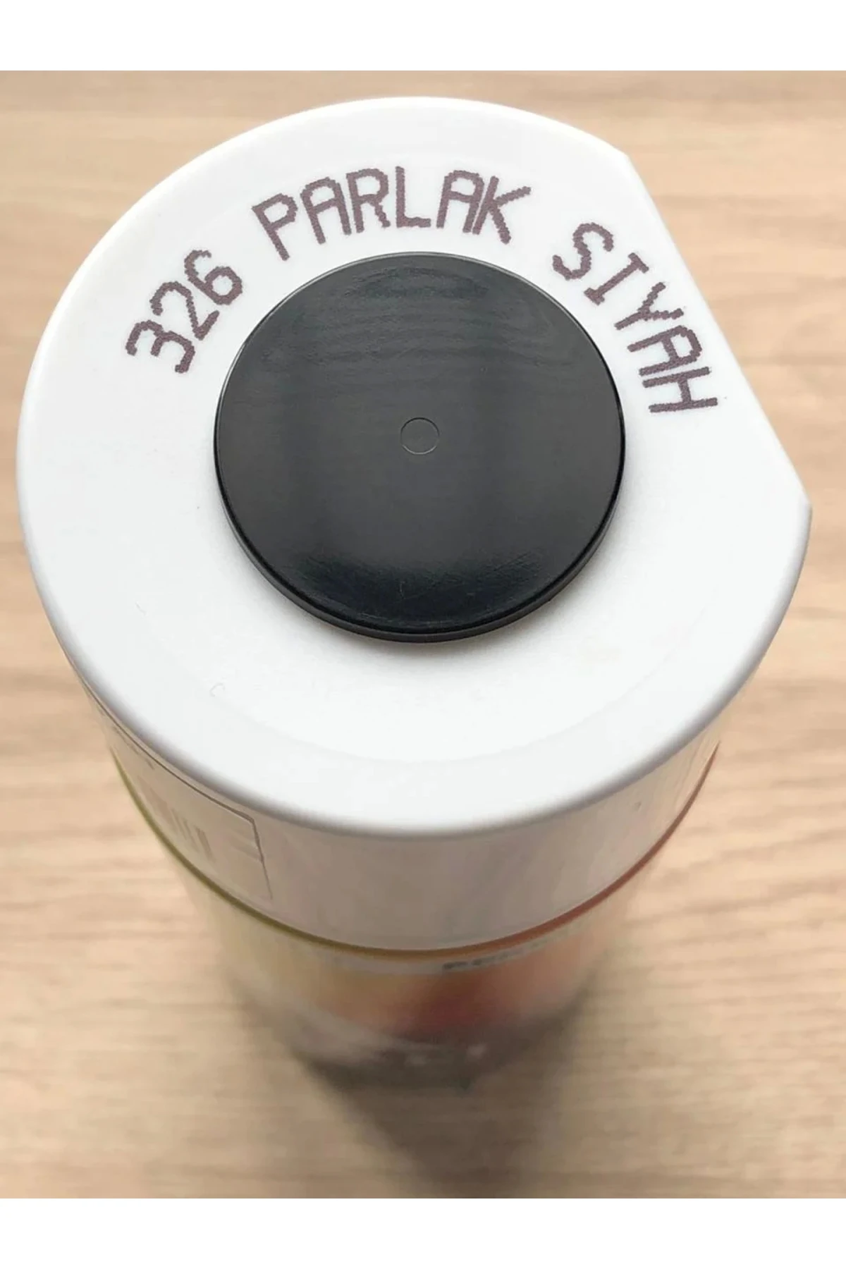 AKÇALI SPREY 326 BOYA 400 ML PARLAK SİYAH.