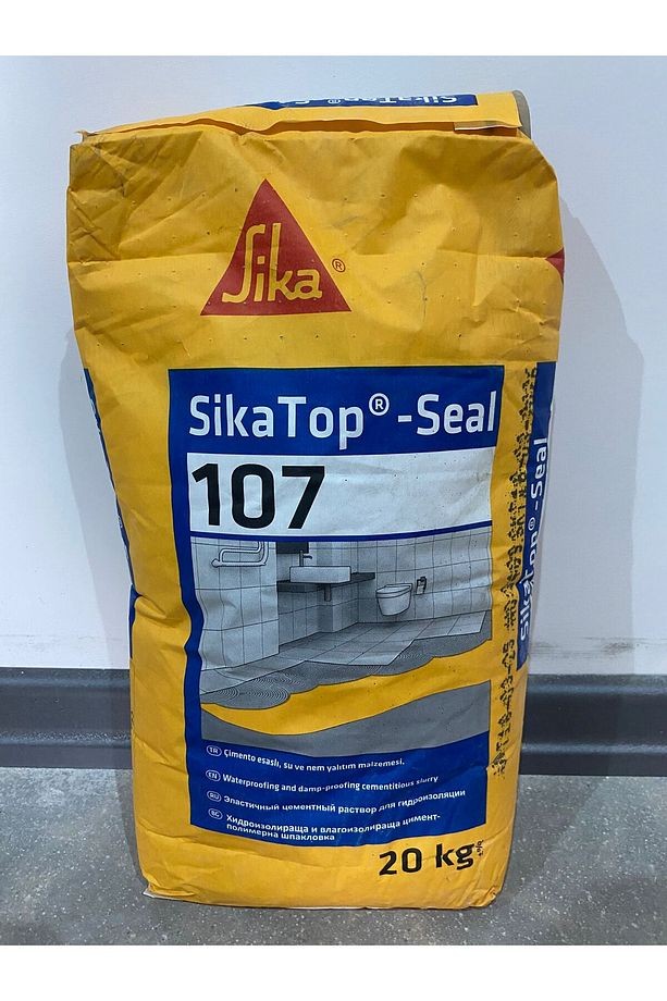 Top® Seal-107 Çimento Esaslı Su ve Nem Yalıtım Malzemesi 25kg(20kg+5kg)