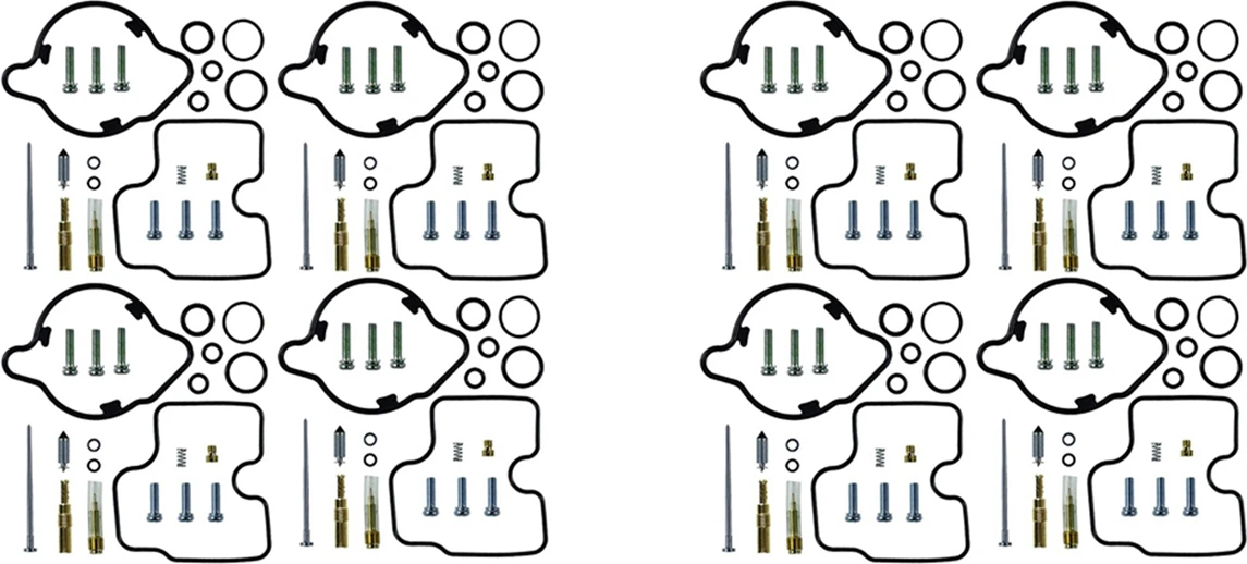Honda Magna 750,VF750C,VF750,VF 1994-2003 Için 8 Paket Karbüratör Karbonhidrat Yeniden Oluşturma Kiti (Yurt Dışından)
