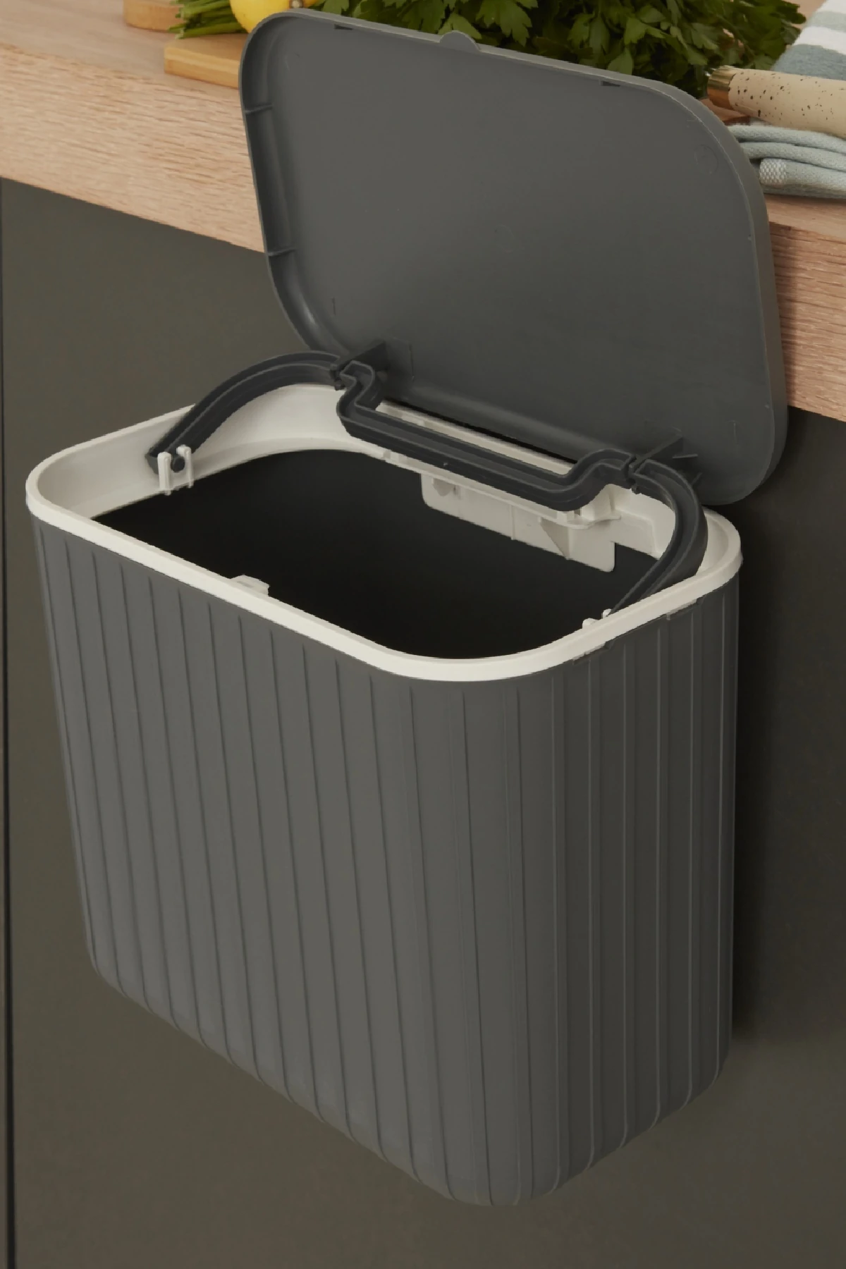 Pino 8 Lt Çöp Kovası Gri