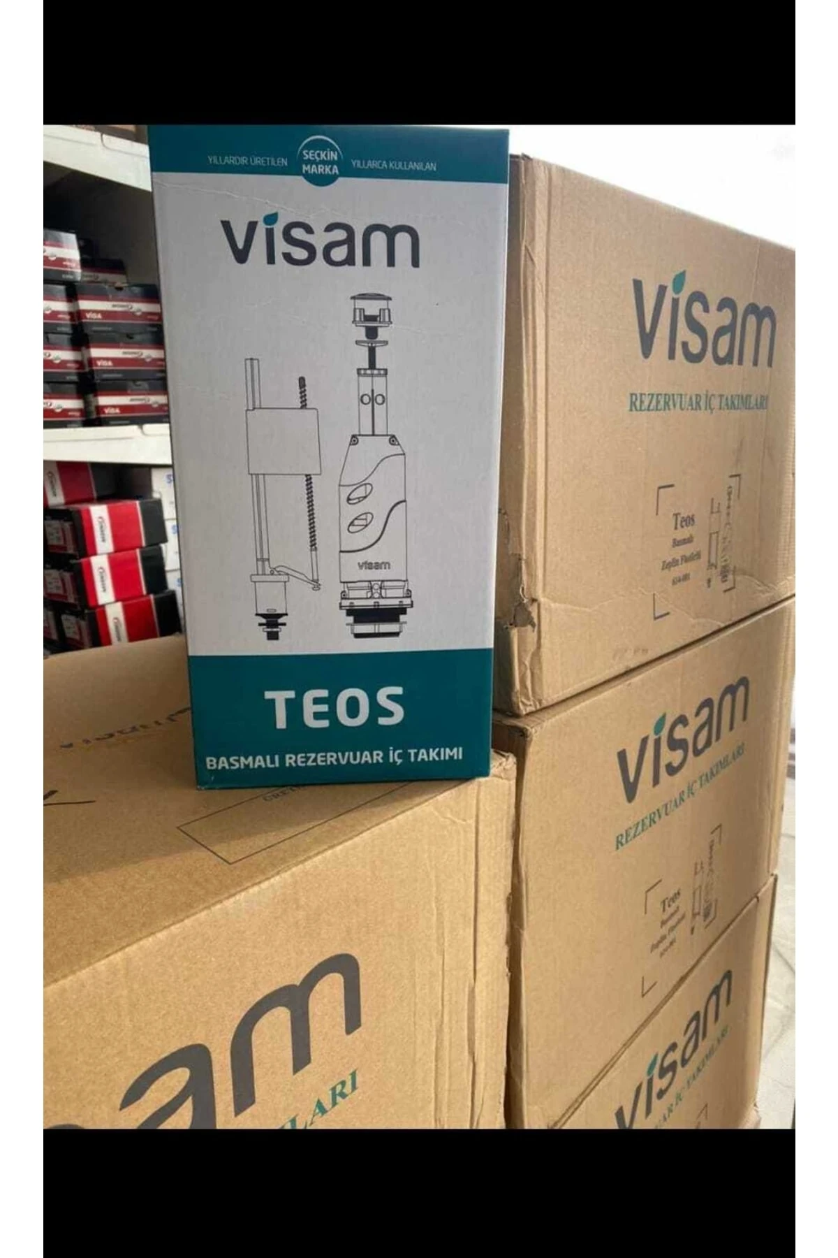 Teos Basmalı Klozet Rezarvuar Iç Takım