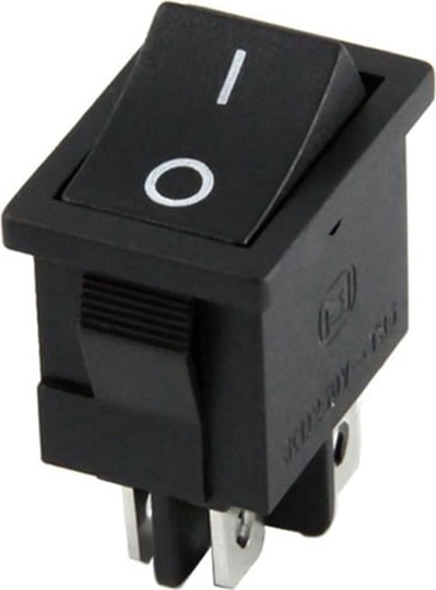 Powermaster IC-122 4 Pinli Yükseltici Anahtarı 17.5X13 mm