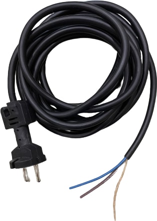 Elektrikli El Aleti Kablosu 2x1 Ttr Fişli Kablo 4 mt