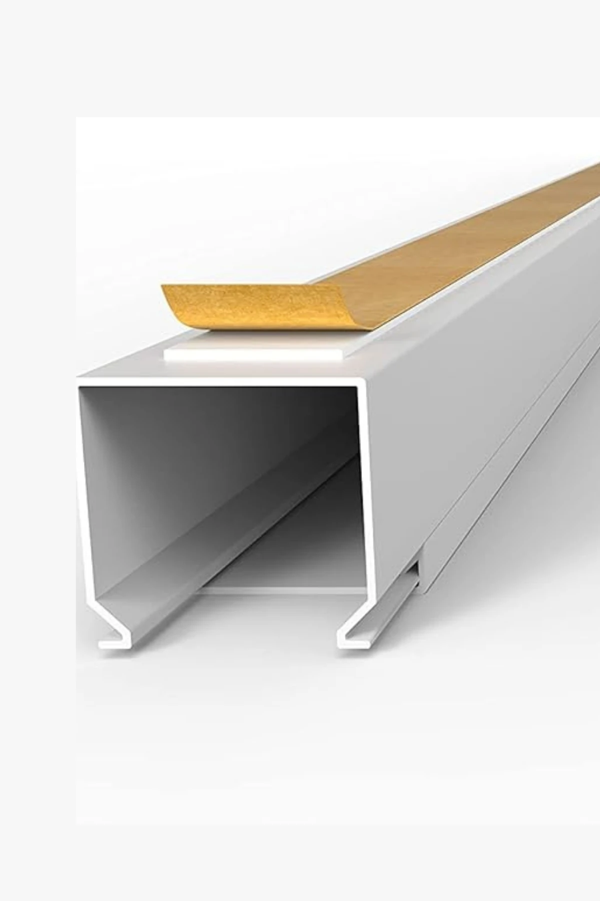 25x25 Mm Beyaz Kablo Kanalı (YAPIŞKAN BANTLI) Sağlam Ambalaj 1 Mt