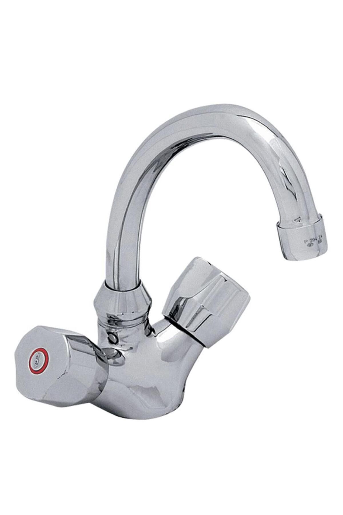 Pınar Lavabo Bataryası Musluğu Çift Su Girişli 102108555