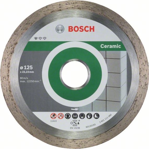 BOSCH 9+1 Standard For Ceramic 125Mm 2608603232
