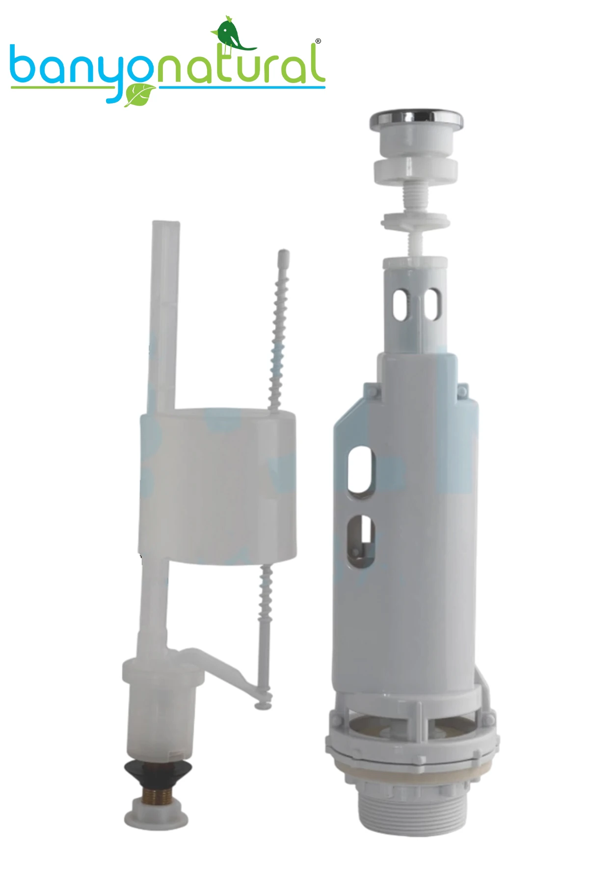 1 Kalite Tek Basmalı Rezervuar Star Stop Basmalı Iç Takım Klozet Sifon Iç Takımı