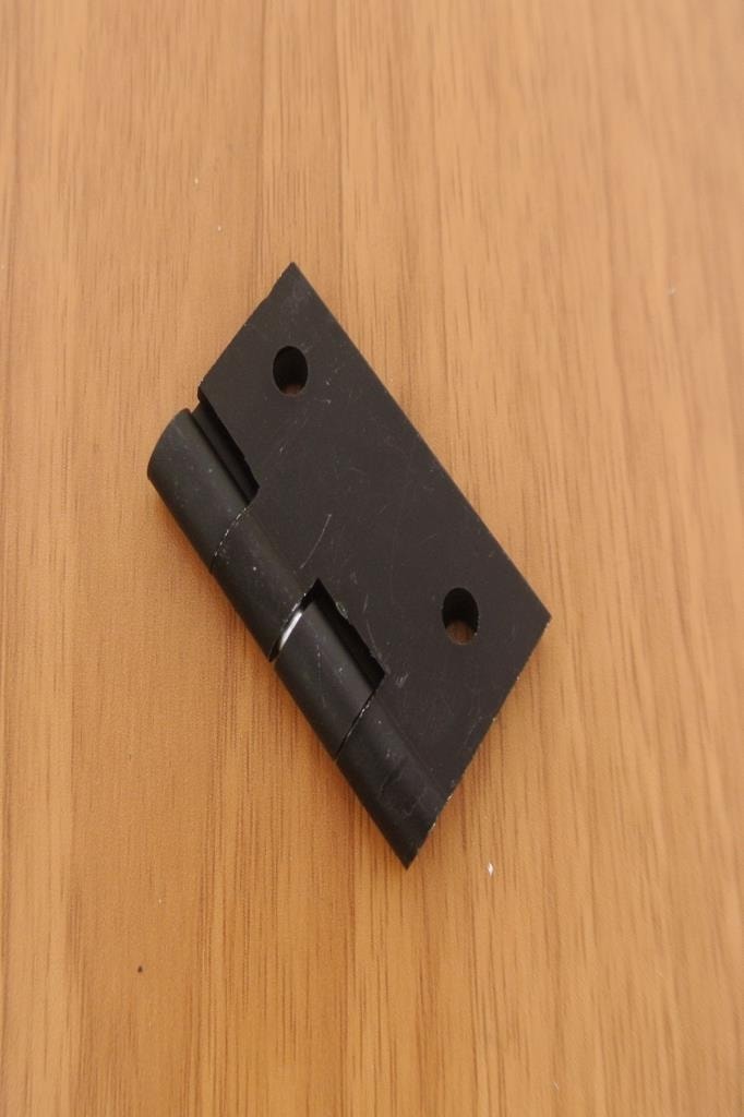 Yaprak Menteşe Alüminyum Menteşe Siyah 4x1.5 cm