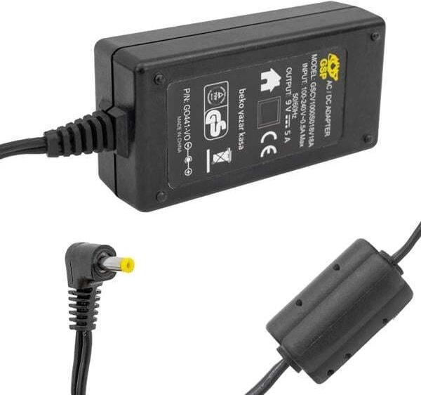 9 Volt - 5 Amper Yazar Kasa/ Pos Makinesi Masaüstü Adaptör 4.0*1.7 mm Uçlu
