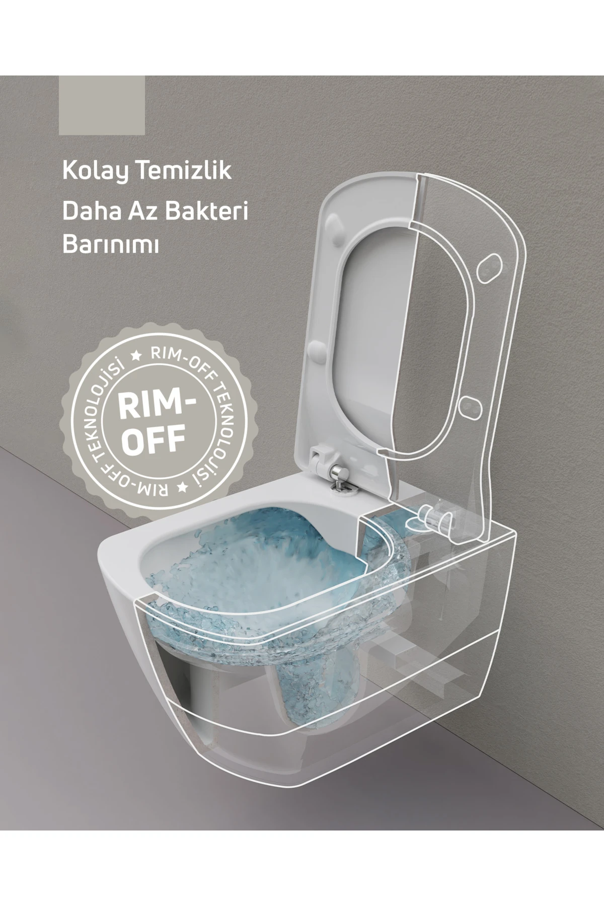 Free Rim-off (KANALSIZ) Asma Klozet Extra Berry