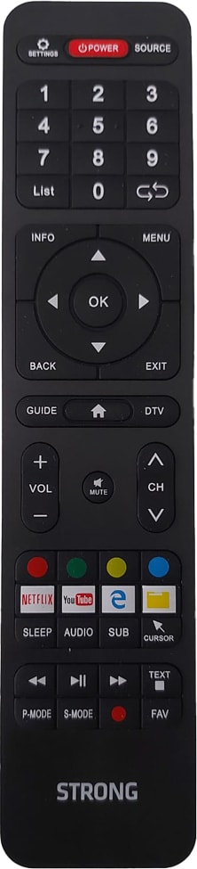 Kl Strong * Hello HL-3201 Androıd Sub-Cursor-Netflıx-Youtube Tuşlu LCD LED Tv Kumanda