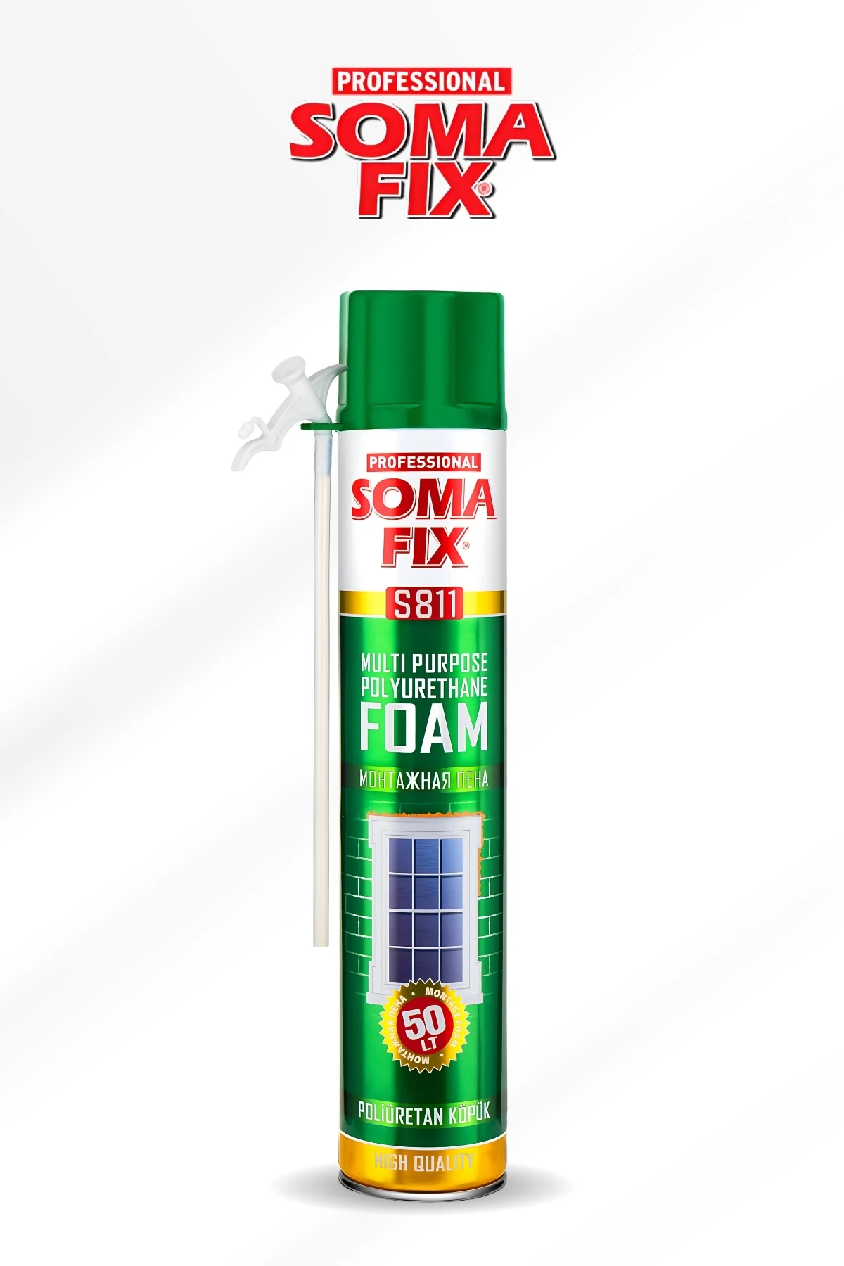 Foam Poliüretan Şişme Köpük 750ml | Çok Amaçlı Dolgu, Yalıtım, İzolayon Ve Montaj Köpüğü