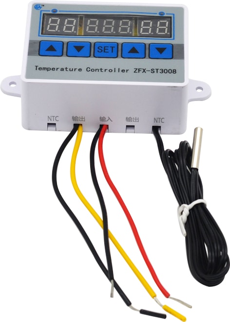 ST3008 220 V 10 A Termostat - Timer Kontrolörü