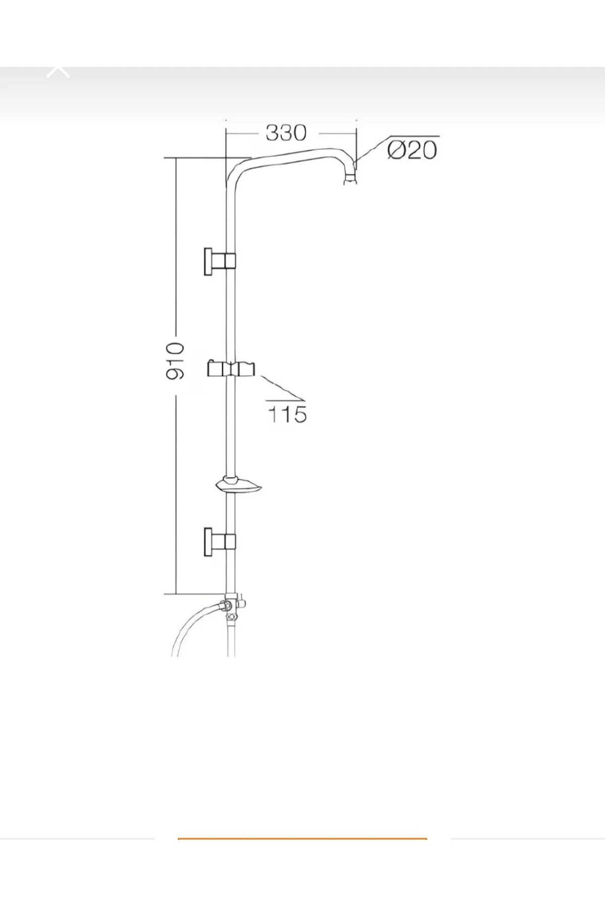 6977R Rain Duş Sistemi Rose