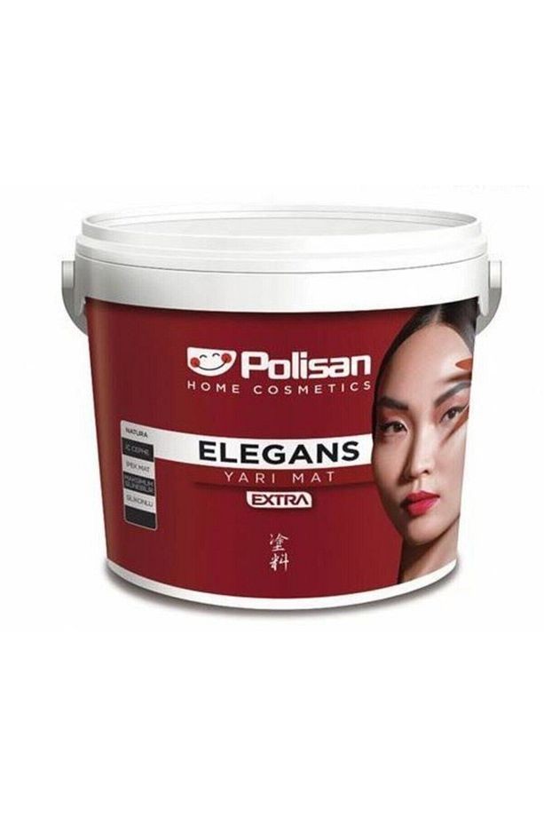 Elegans Extra Yarımat (küf Önleyici Antibakteriyel) Boya 12 Lt 4254 Elegan Şampanya Ci-7143