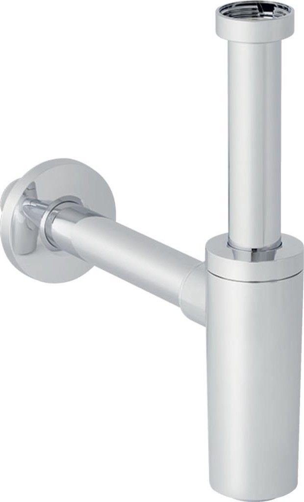 Lavabo Sifonu T Tipi Parlak Krom