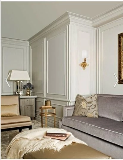 Dekoratif Boyanabilir Duvar Çıtası 4 cm x 240CM 4 Adet