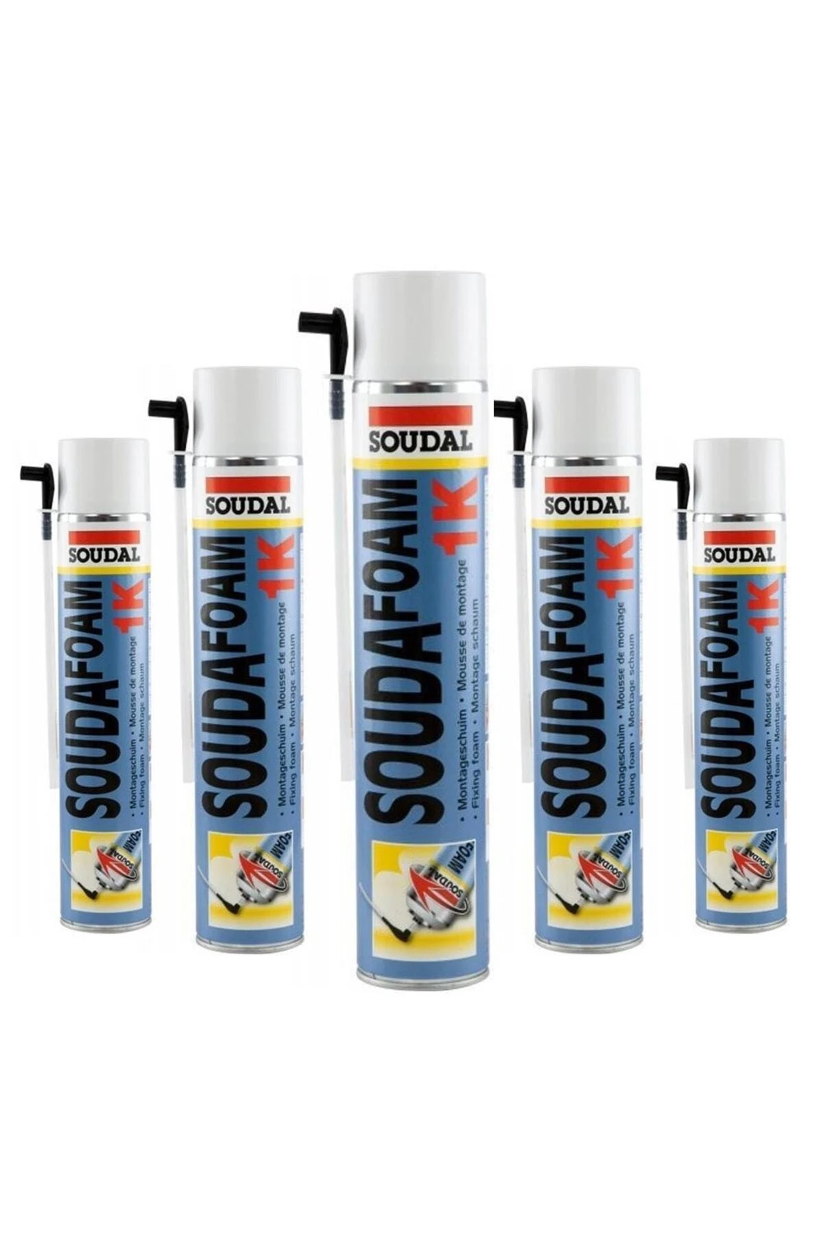 Soudafoam Poliuretan Köpük 600 Gr - 5 Adet