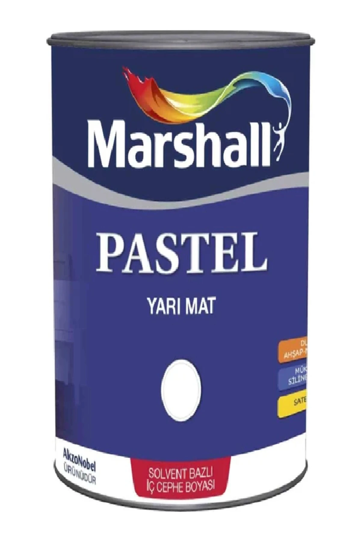 PASTEL YARI MAT BEYAZ 2,5 L