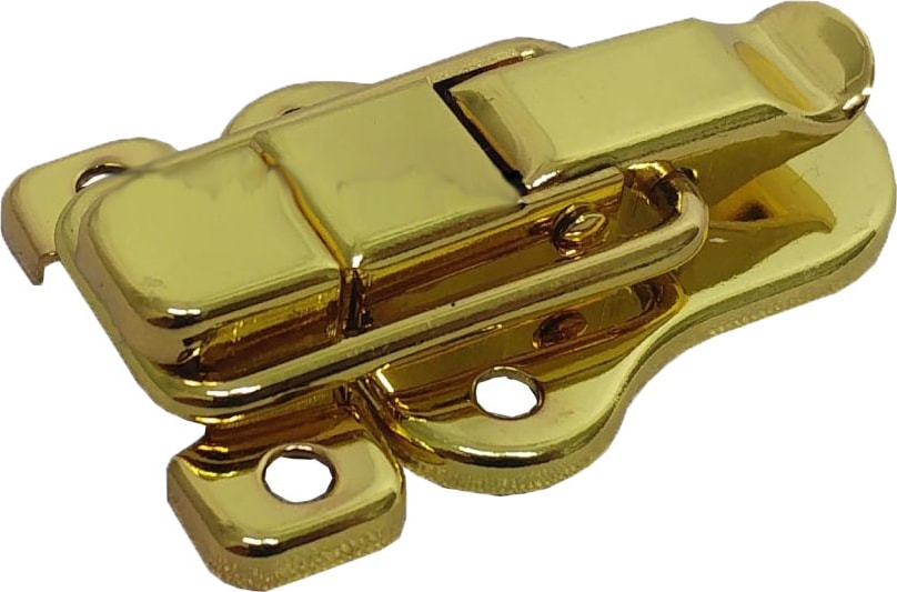 Çanta Tokası 2 Adet Sarı Renk Gold Altın Renk Kutu Kilidi Sandık Bavul Kilidi Çengelli