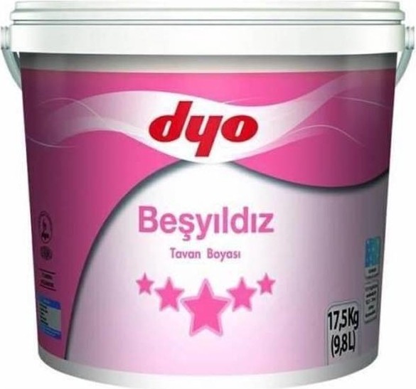 Beşyıldız Tavan Boyası Beyaz 3.5kg