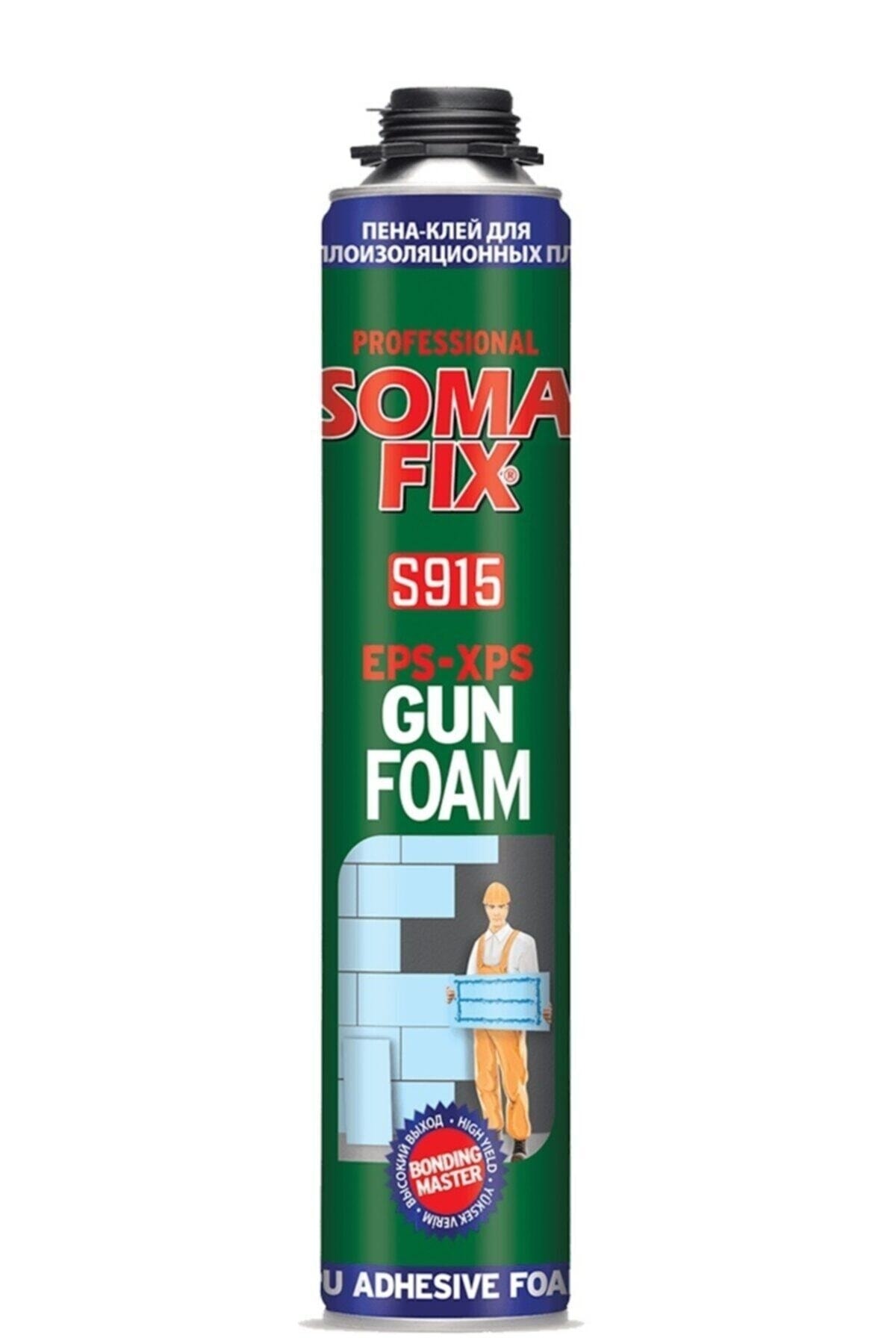 750 ml Tabanca Ile Kullanılan Mantolama Yapıştırma Tam Gramajlı Poliüretan Köpük