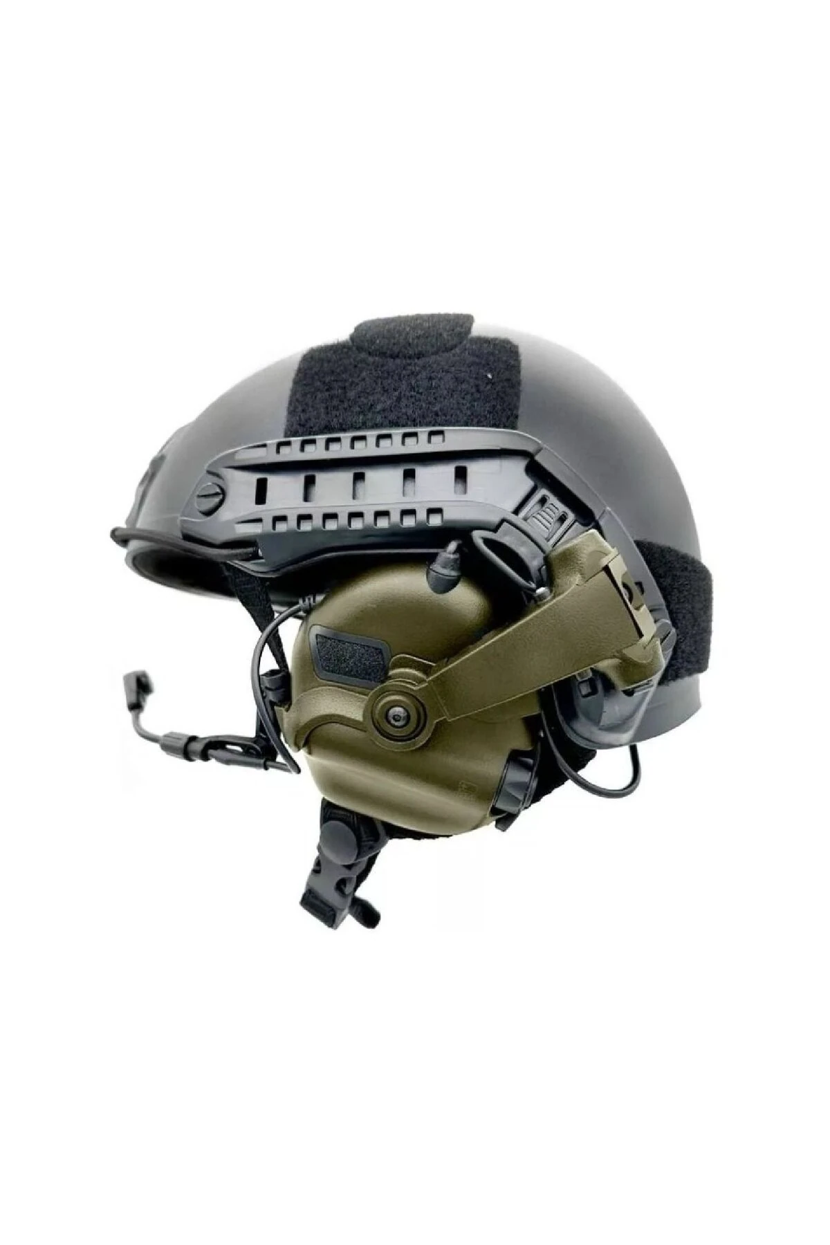 EARMOR M32X PLUS Kask Atış Kulaklığı Kulak Koruma Telsiz Yuvalı (Foliage Green) Yeşil