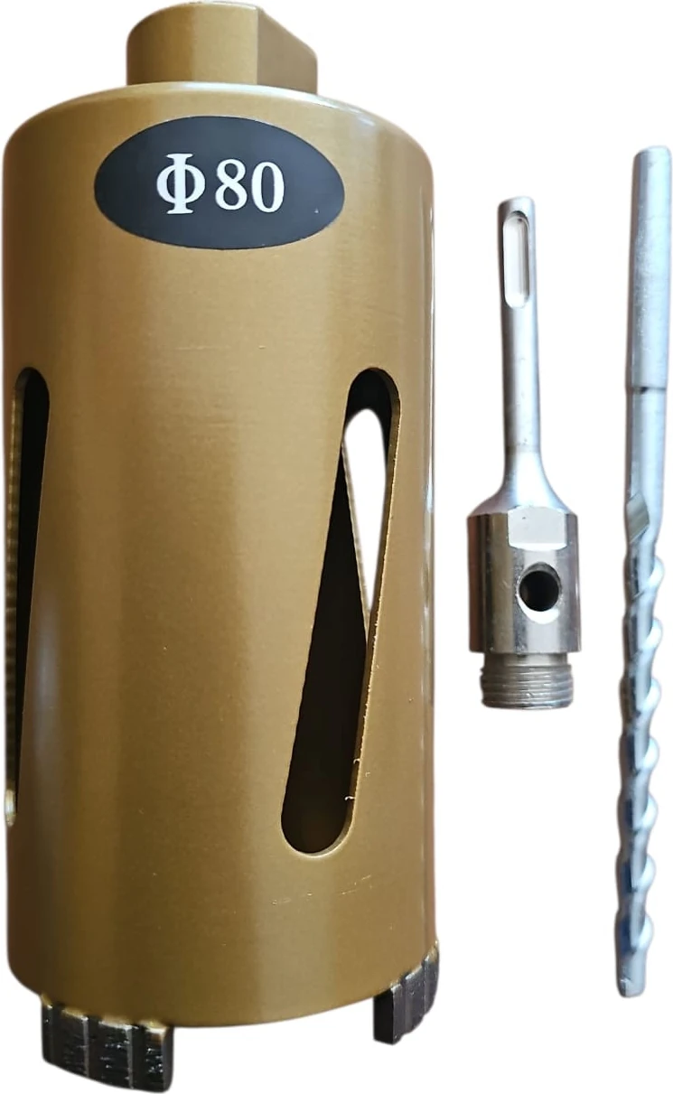 Ø 80X150MM Karot Panç Set (Tuğla ve Ytong Delmek Için)