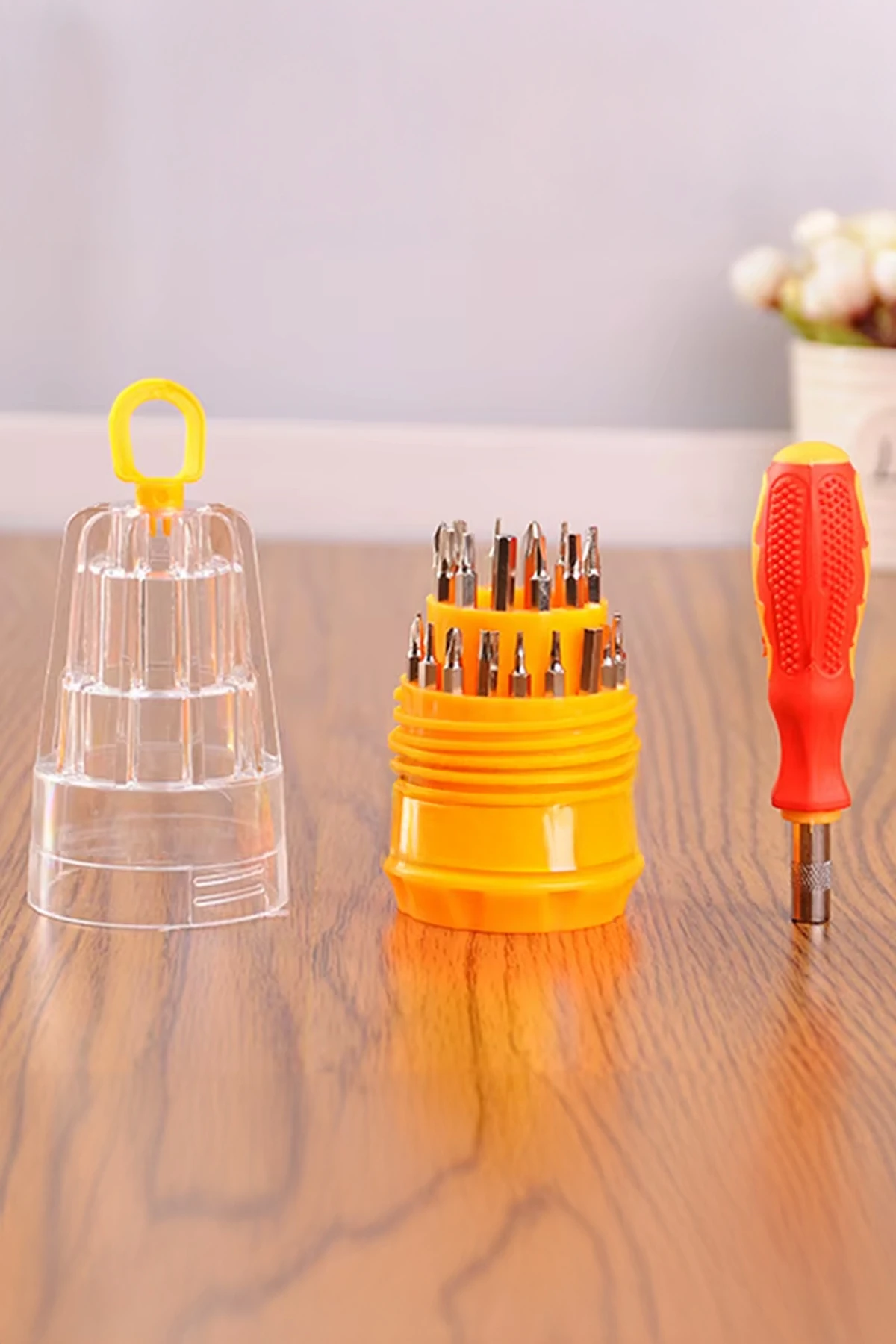 31 Parçalı Taşınabilir Mini Tornavida Seti Kutulu