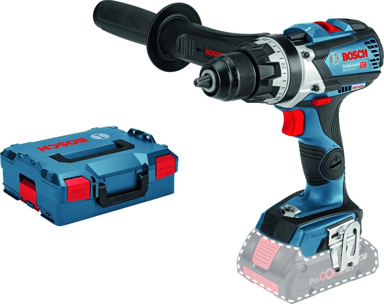 BOSCH Professional Gsr 18V-110 C (Solo) Akülü Delme Vidalama Makinesi