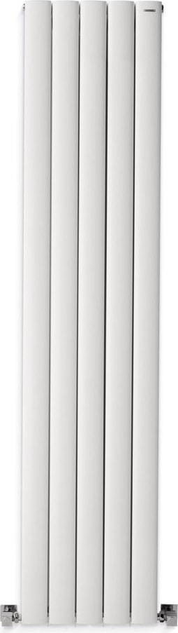 1800 x 395 mm Lilac Dikey Beyaz Alüminyum Radyatör Standart Bağlantı