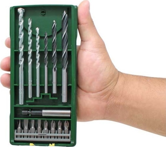 BOSCH GSR 180-Li Akülü Vidalama Şarjlı Matkap + 15 Parça Matkap Ucu Seti
