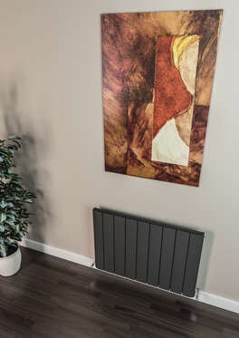 Selanik Yatay Alüminyum Radyatör 850X600 Pütürlü Beyaz (Ral 9016)