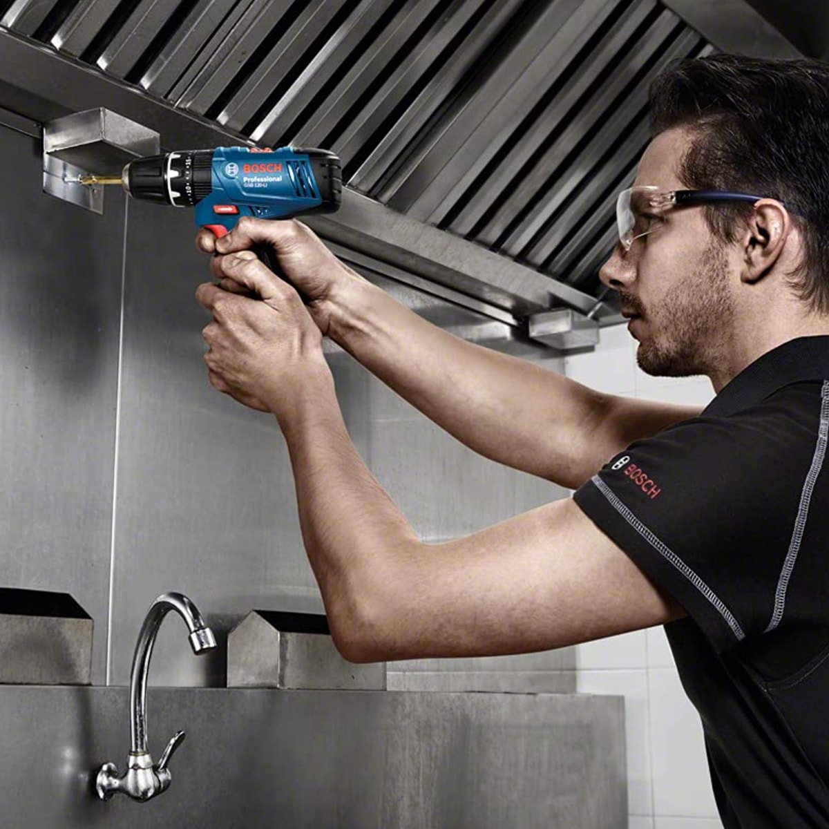 BOSCH Gsb 120-LI Darbeli Tek Akülü Delme-Vidalama Makinesi - 06019G8126