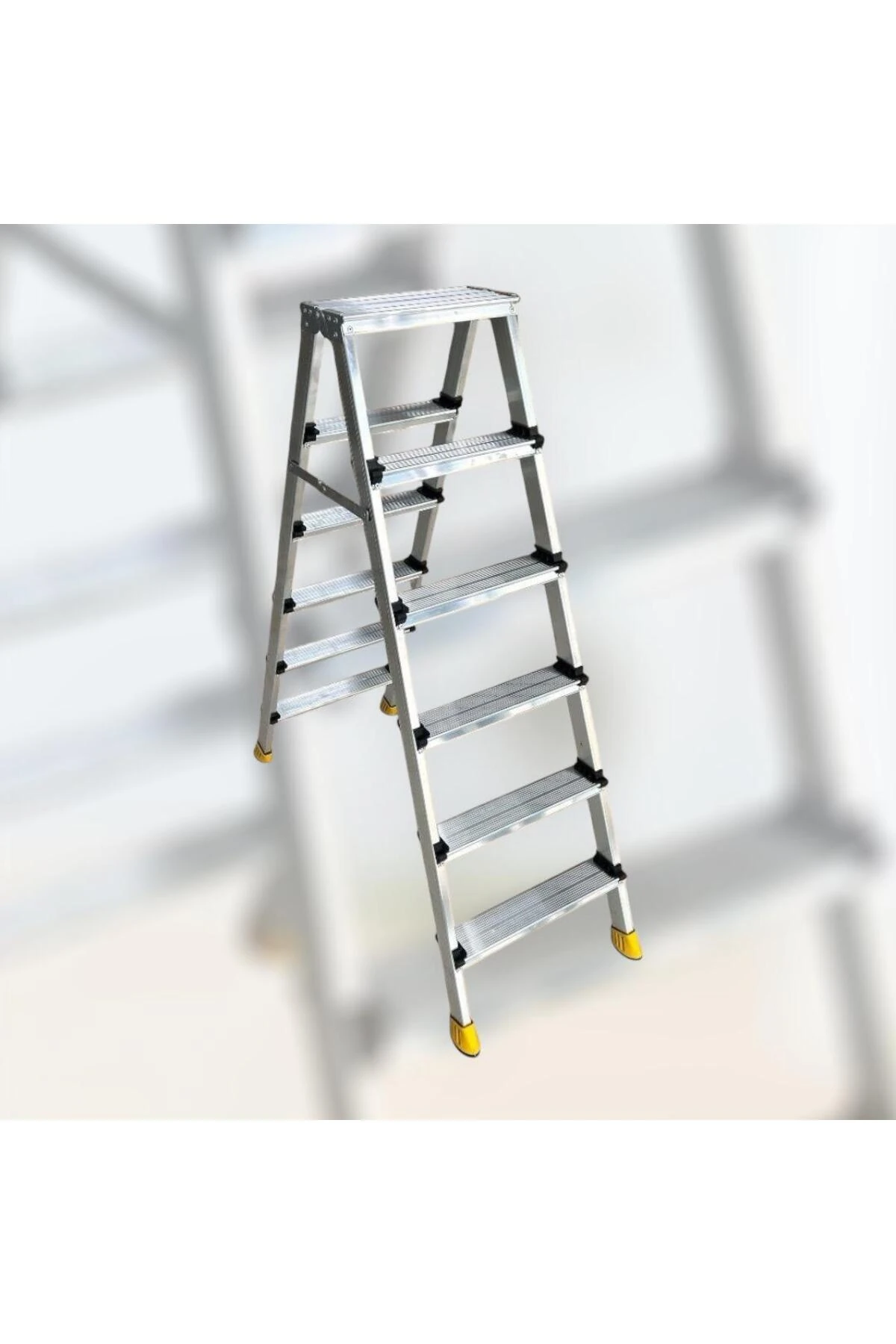 DAİMER 6+6 GOLD ÇİFT ÇIKIŞLI ALÜMİNYUM MERDİVEN