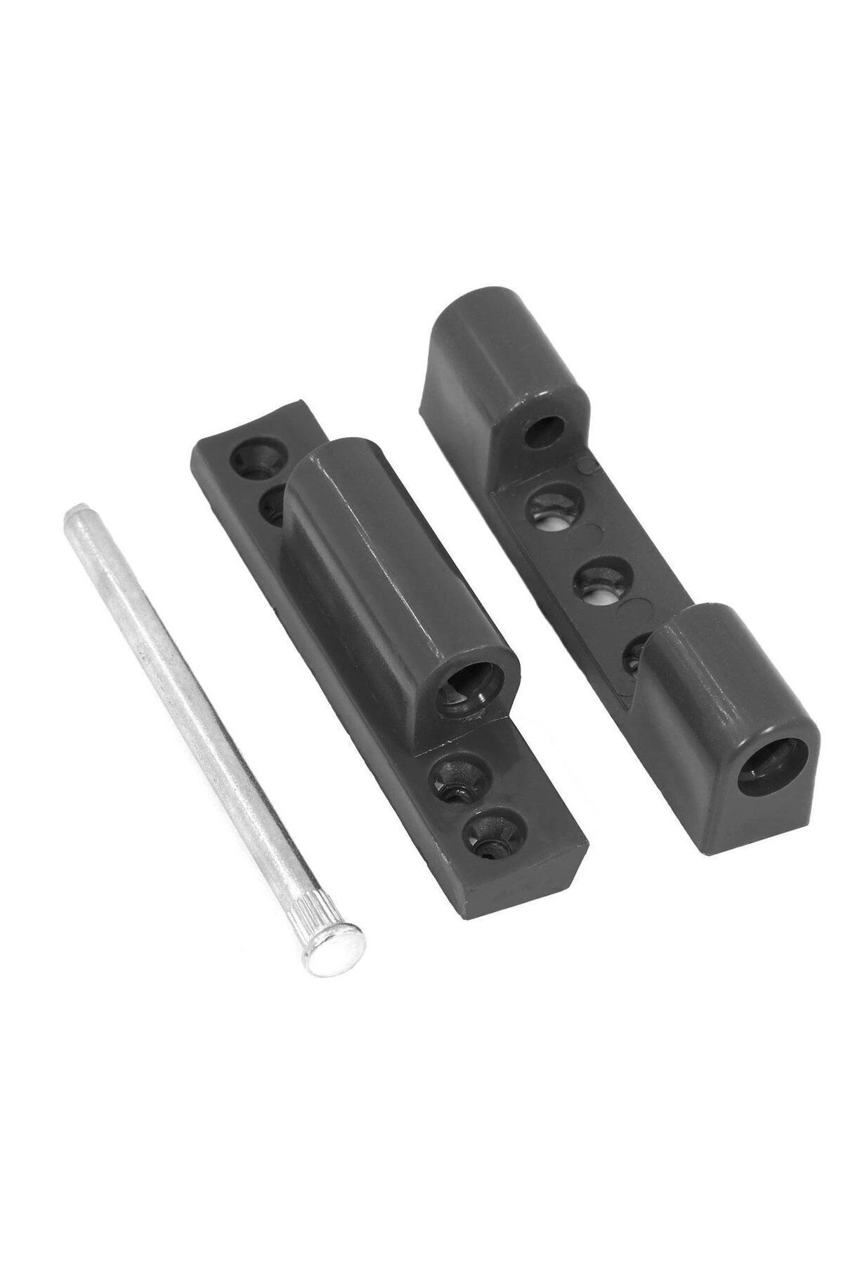 90 Mm Antrasit Gri Pvc Kapı Ve Pencere Menteşesi 10 Adet Zamak