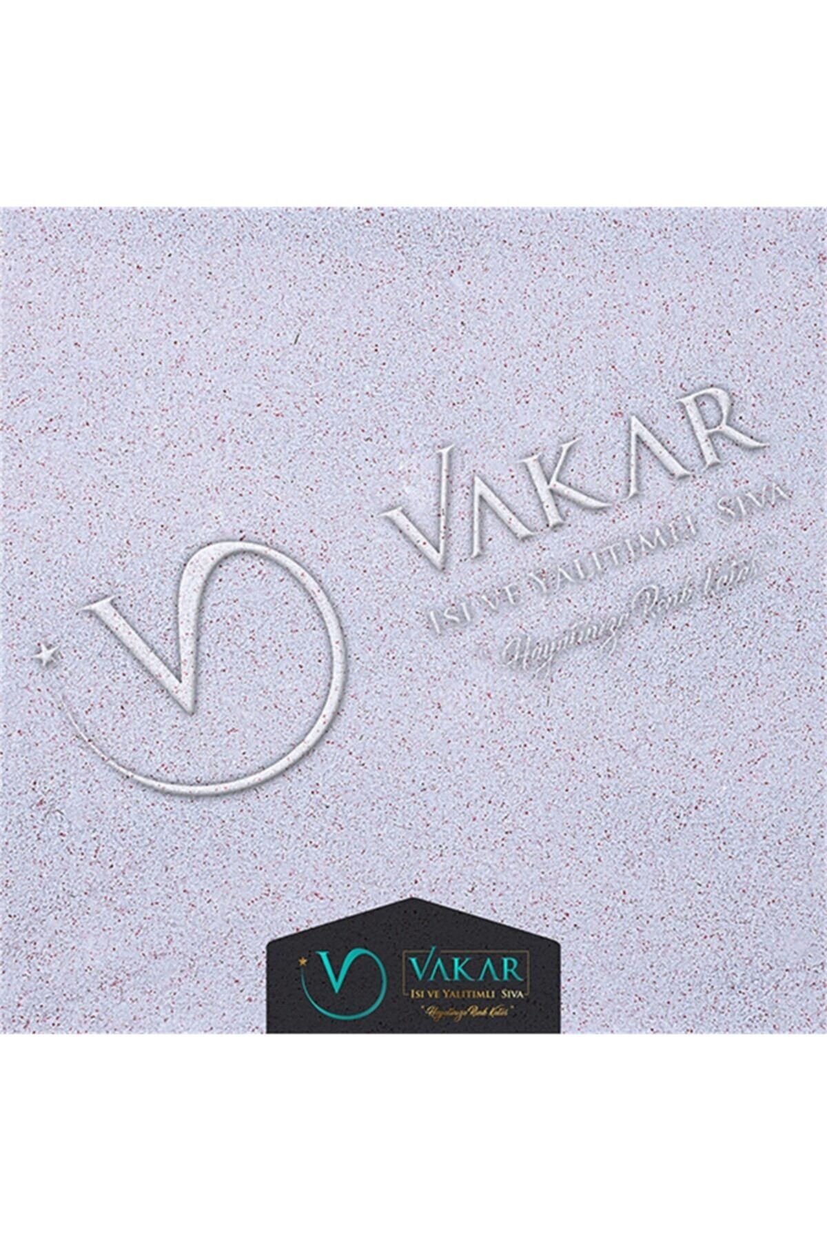Isı Ve Ses Yalıtımlı Canlı | Ipek | Dekoratif Sıva Magic-10 | Beyaz Zemin Kırmızı Desen