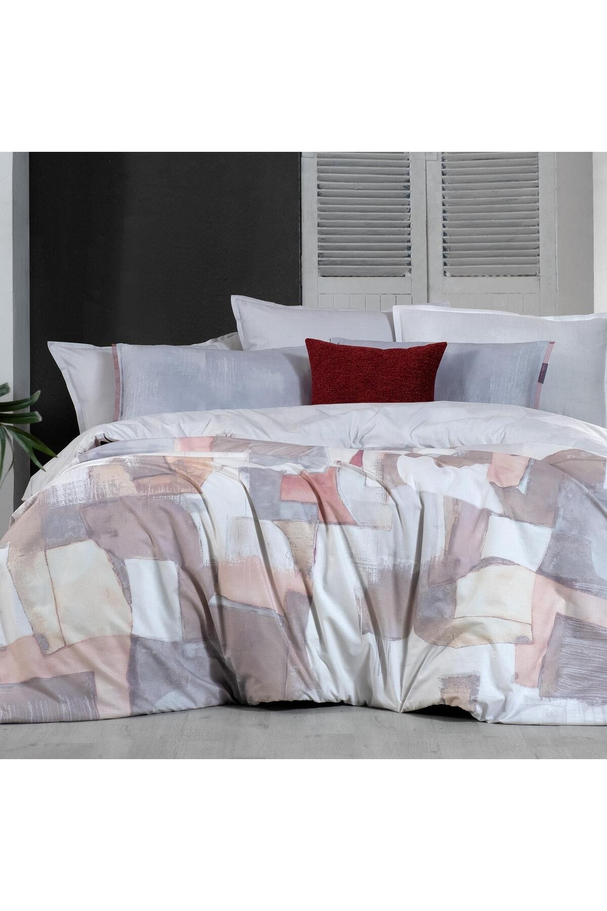 Gaudi Multicolor Çift Kişilik %100 Pamuk Nevresim Takımı