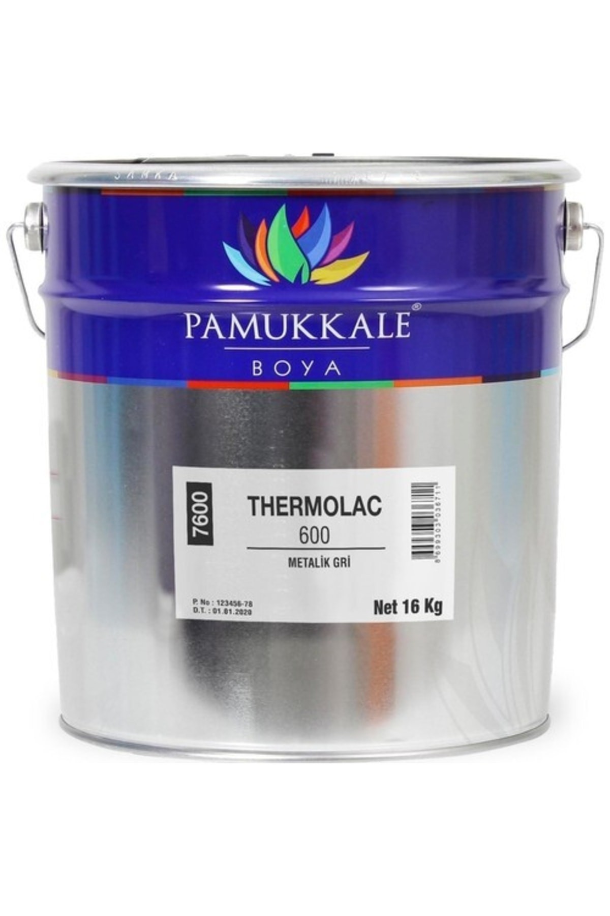 Pamukkale Thermolac 600 Metalik Gri 15 Kg
