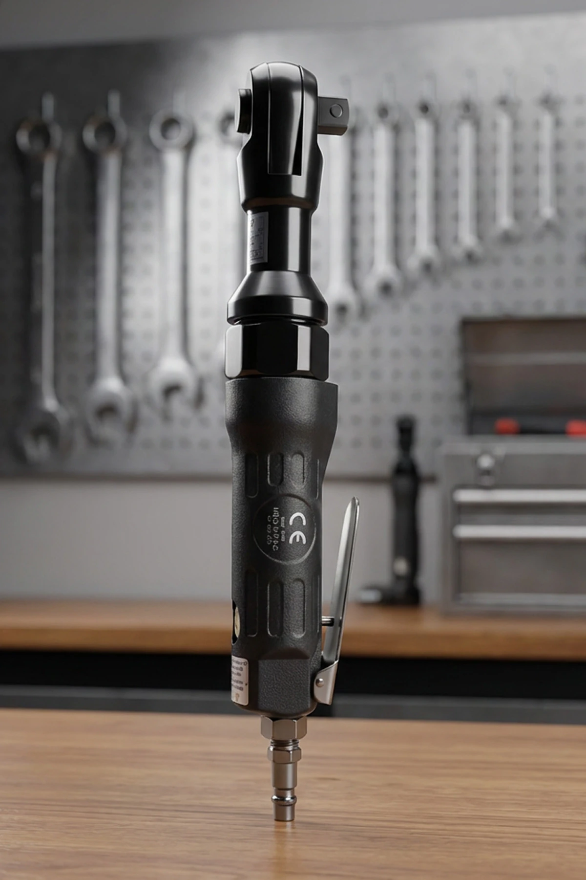 Siyah Dayanıklı Malzeme NTX4871 1/2'' Havalı Cırcır Kol 6.3 KG