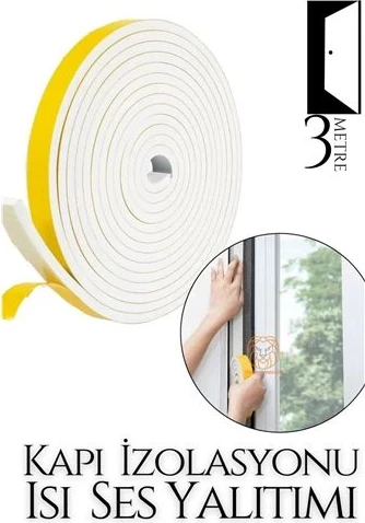 Bfs Kapılar Için 4 Mevsim 3 Metre Ses Isı Yalıtım Sünger Bant