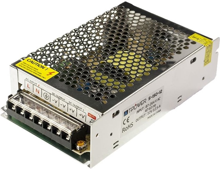 12V 12.5A Metal Kasa Adaptör - LED Driver