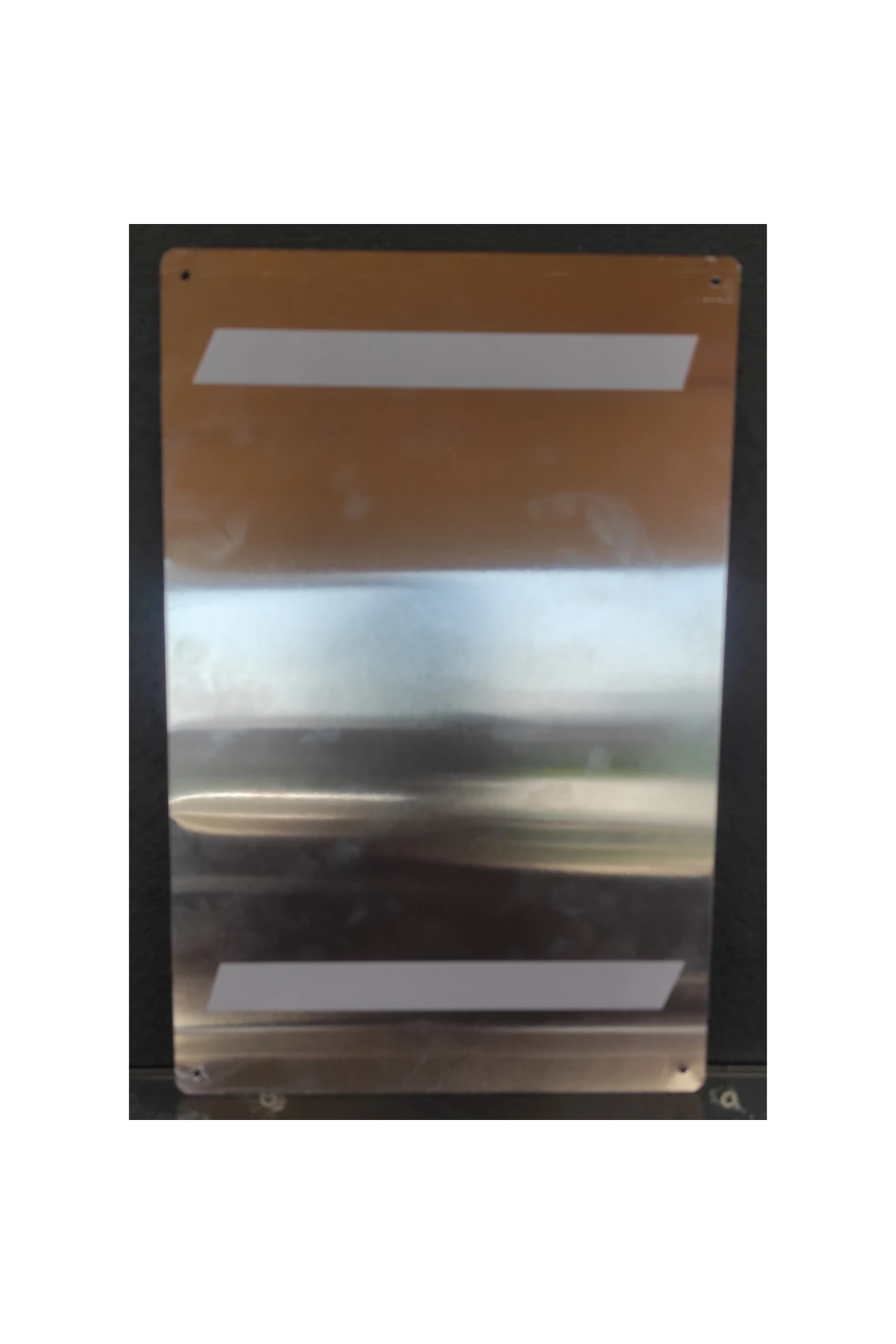 Dikkat Köpek Var Pas Görünümlü Vintage Metal Cane Corso Uyarı Levhası - 15cm x 22,5cm